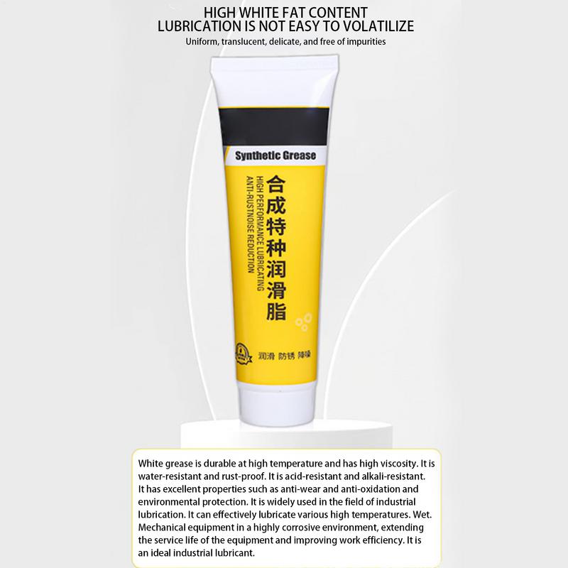 Lubricating Grease Car Sunroof Track Door Abnormal Noise Antirust Oil White Mechanical Maintenance Gear Bearing Oil Grease Kit