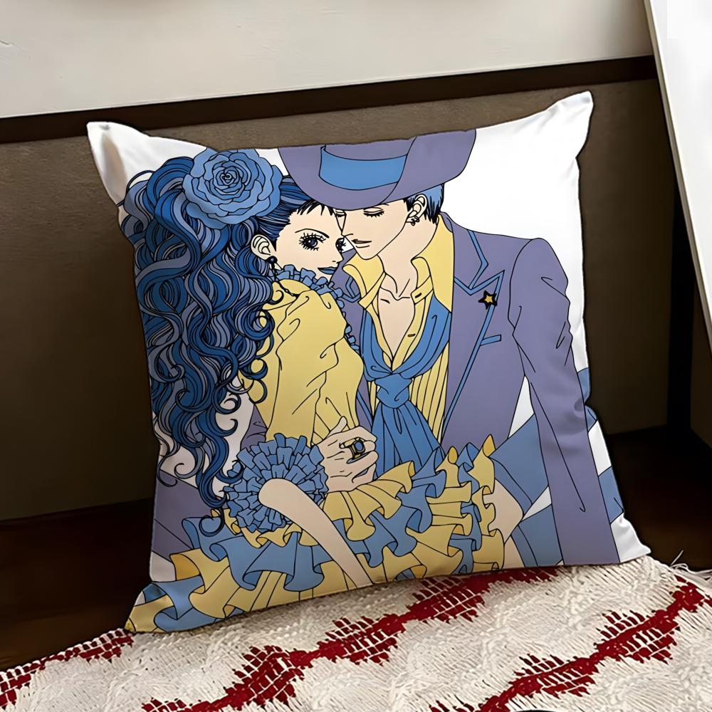 PParadise Anime KKiss Cushion Cover Reversible Soft Durable Pillow Cover Home  Car MultiScene Use for Daily Comfort