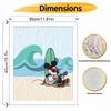 Disney Beach Mickey Mouse Paint By Number Kit Number Drawing Canvas DIY Picture Home Decor Painting Wall Art Oil Craft Gift 130