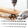 5pcs Hardened Alloy Steel Auger Drill Bit Set Hexagon Handle Drill Bit  Planting Hole Drilling