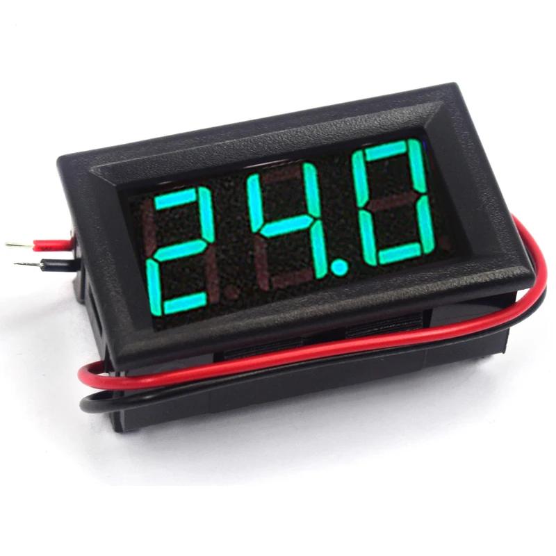 1/2/5pcs 0.56inch Digital Voltmeter Car Boat Motorcycle DC4.5V-30V  LED Display Volt Voltage Meter Mini Tester Panel Ammeter