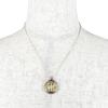 Großartiges TIFFANY&Co. Halskette Combi T&C Münze Silber 925 Damen Gebraucht