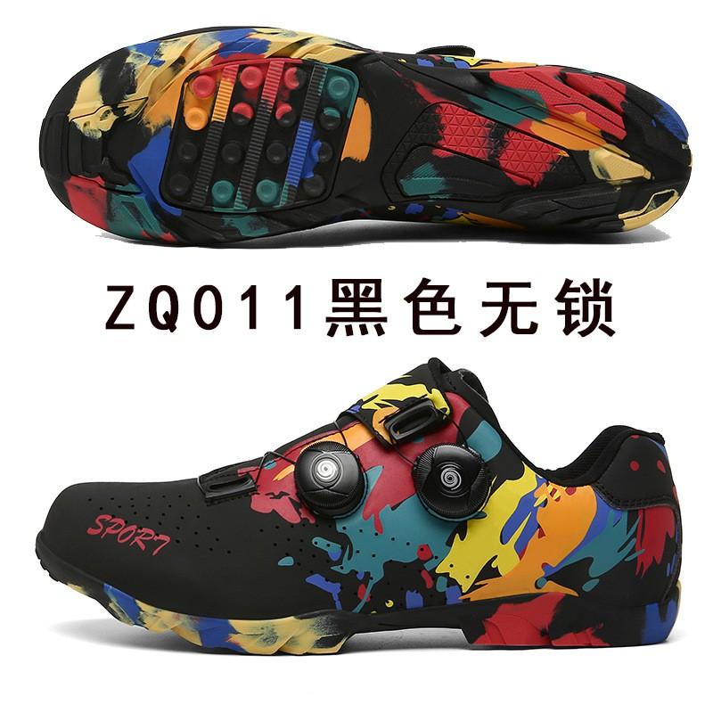 Unisex Cycling Shoes Mountain Road Bike Clipless Flat Pedal Compatible Lightweight Supportive Outdoor Ride
