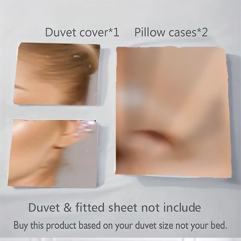 3Pcs Modern Minimalist Beauty Bedding Sets For All Sizes New 3D Printed Bed Cover Comforter Duvet Cover Pillowcase Bedroom Decoration