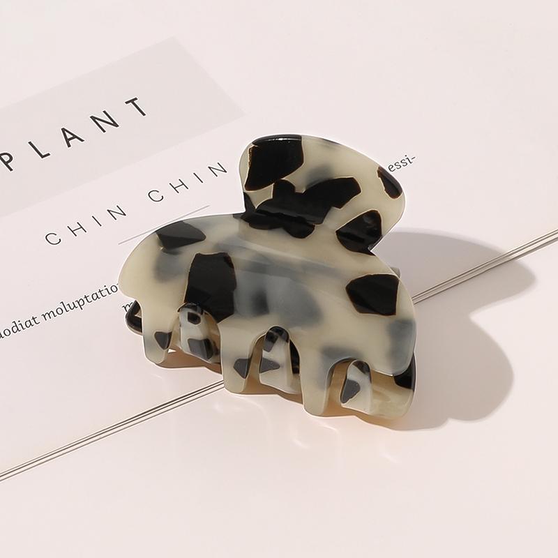Vintage Claw Clip Hair Clips for Women Leopard Small Fashion Hair Clips Crab for Hair Girls Hairclip Barrettes Hair Accessories