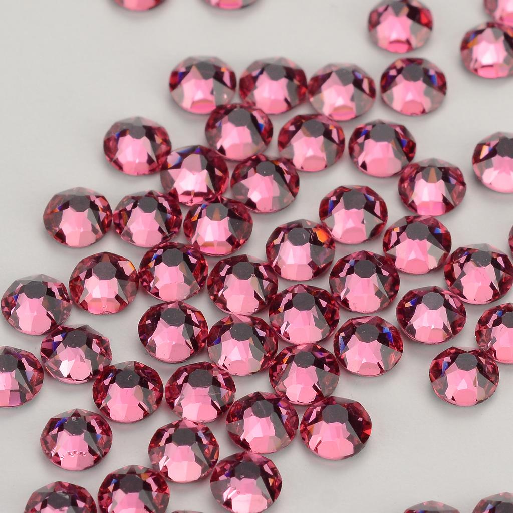 Strass Sewing Fabric Crystal Garment Hotfix Diamond Rhinestone Small Clear Flatback 70 Colors AB 8 Big and 8 Glass
