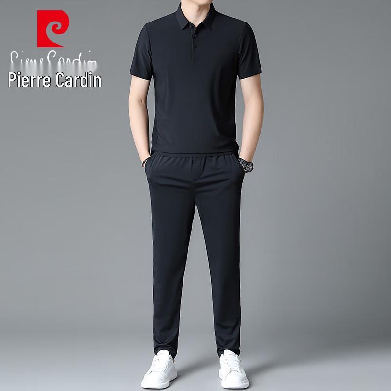Pierre Cardin Men s Summer Ice-Feel Breathable T-shirt & Pants Set 3XL
