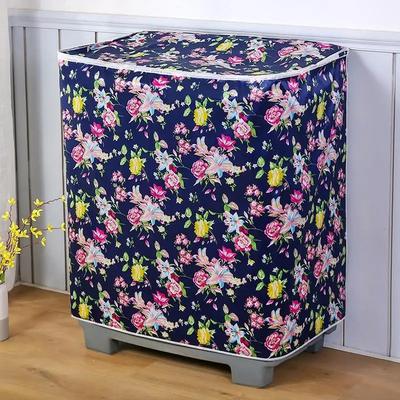 Capa para Máquina de Lavar Roupa de Cilindro Duplo Tampa à Prova de Poeira para Máquina de Tambor Duplo Abertura da Máquina Tampa Semi-Automática Tampa Superior