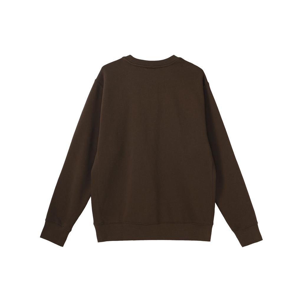 Nike Letter Logo Fleece Sport Casual Long Sleeve T-Shirt Men Tops Brown DX0782-227