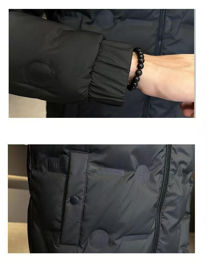 Men's 2025 Lightweight Winter Hooded Down Jacket - High-End, Warm, Trendy Shorts