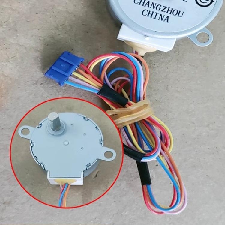 Air Conditioner Swing Blade Motor 35BYJ46 Replacement Sweeping Wind Guide Plate Stepper Motor Accessory Easy To Install
