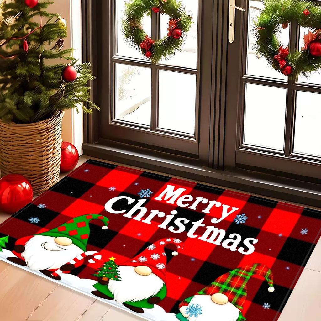 Indoor Outdoor Water Absorption  Dirt-Resistant Door Mat Living Room Decorative Floor Mat Bedroom Comfortable Foot Mat
