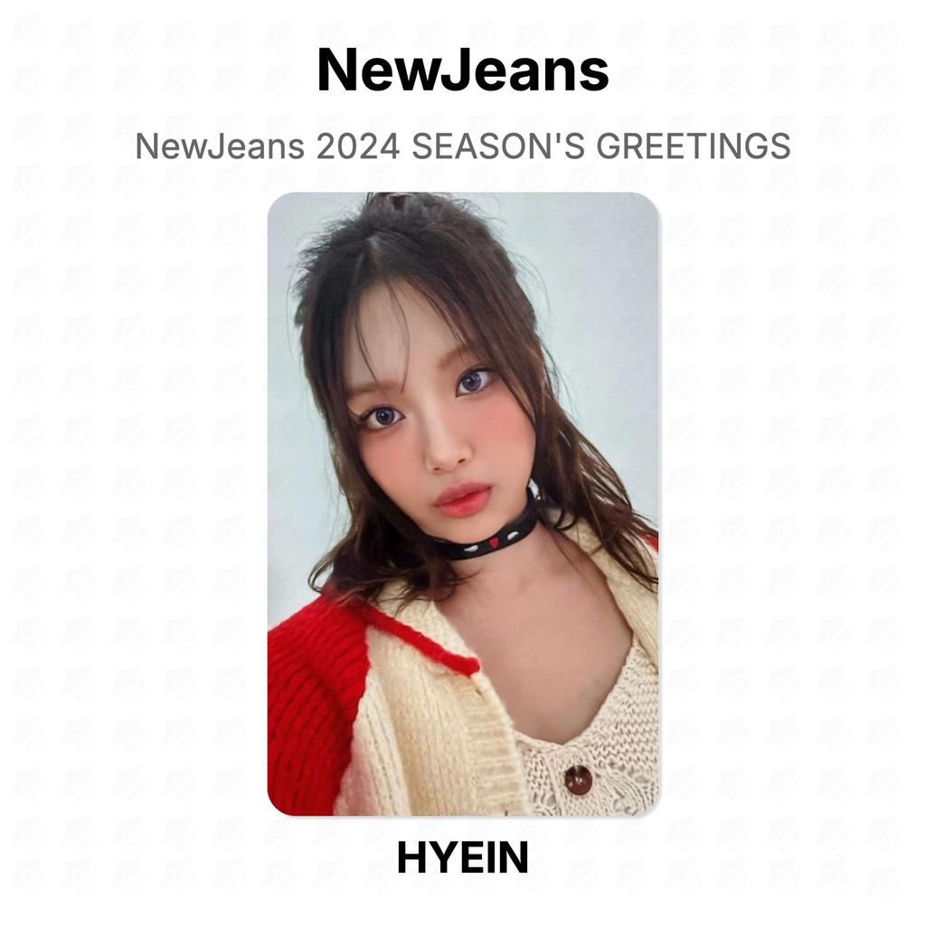 NewJeans 2024 SEASON'S GREETINGS Official Photocard