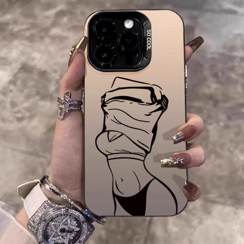 

Boxing Girl Personalized Electroplate IMD Case For Xiaomi Mi 15 14 13 12 13T 14T Pro 11 Lite 5G NE Poco F6 X5 X6 M6 Pro Cover Mi 14