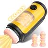Male Masturbation Cup Penis Vibration Vagina Massage Pussy Sucking Thrusting Male Masturbator Sexmachine Sex Toys Adult for Men