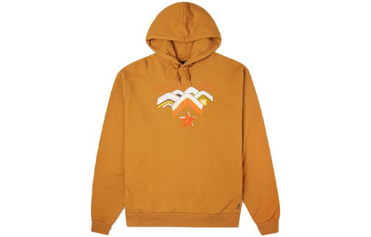 Converse Sweatshirts Men s Brown Hooded Moderate Regular 10023523-A03 S
