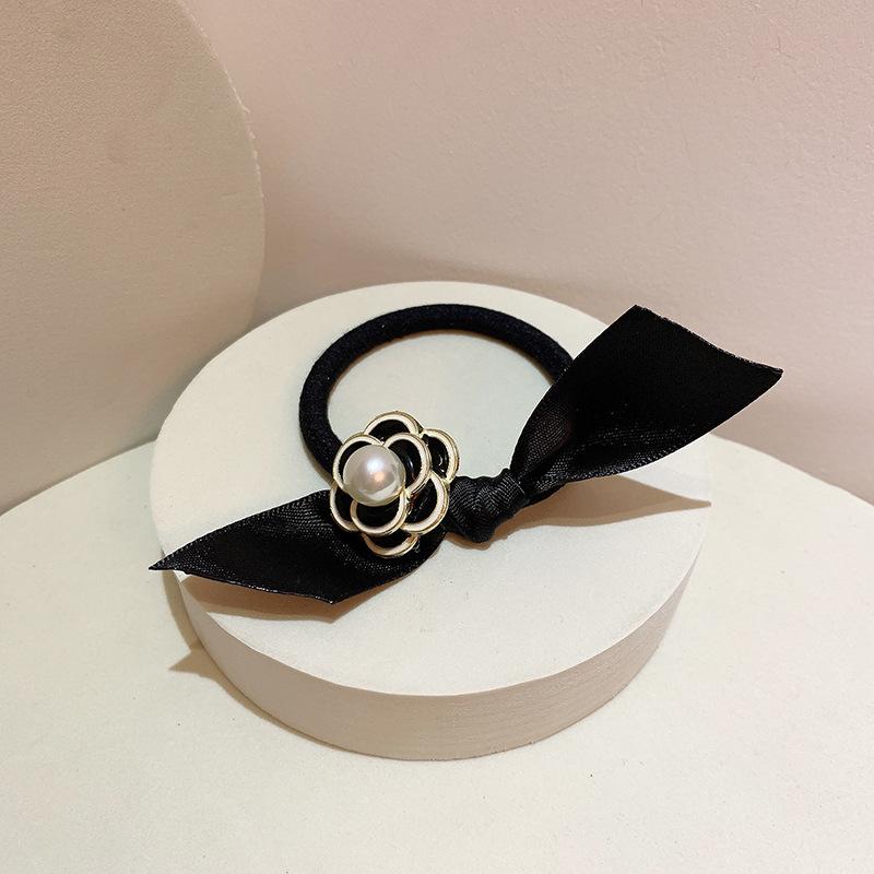 Kaméliová čelenka do vlasů pro ženy Gumička do vlasů Luxusní šperky Dámská čelenka do vlasů Dívčí perlové vlasové doplňky Vlasové šperky pro ženy