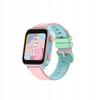 Smartwatch para crianças bemi linki2 4g lte gps lbs frequência cardíaca termômetro rosa