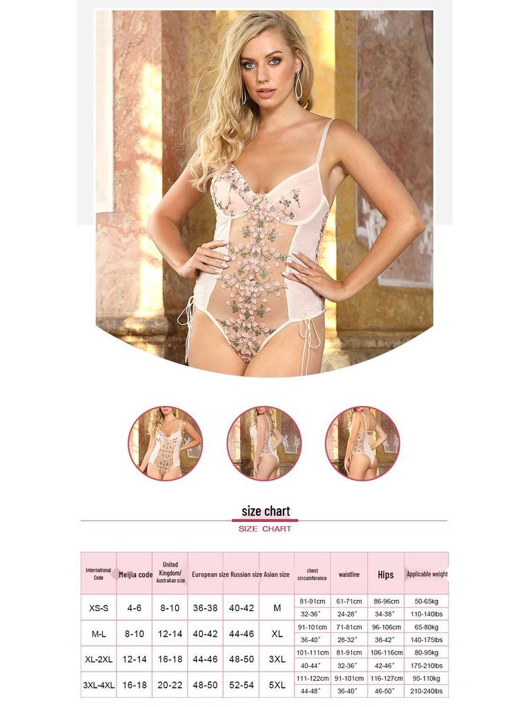 Tříbarevné vyšívané síťované body s kosticemi