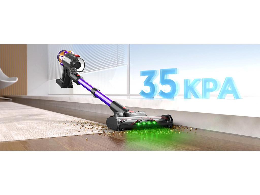 High-Power Brushless Handheld Vacuum Cleaner – 550W Multi-Function with Strong Suction for Home and Pet Hair Removal