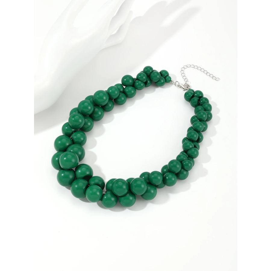 Colorful Mixed Size Beads Necklace Fashion Jewelry Ladies Party Necessary