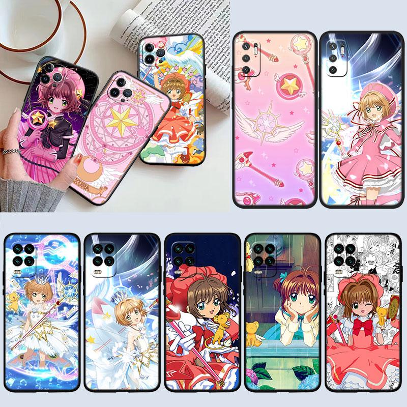 TR7 C-Cardcaptor S-Sakura Shell Phone Case for OPPO A40 A60 A80 A15 A16 A16K A12 A17 A17K A54 A54S A53 A53S A55 A56 A57 A98 F23