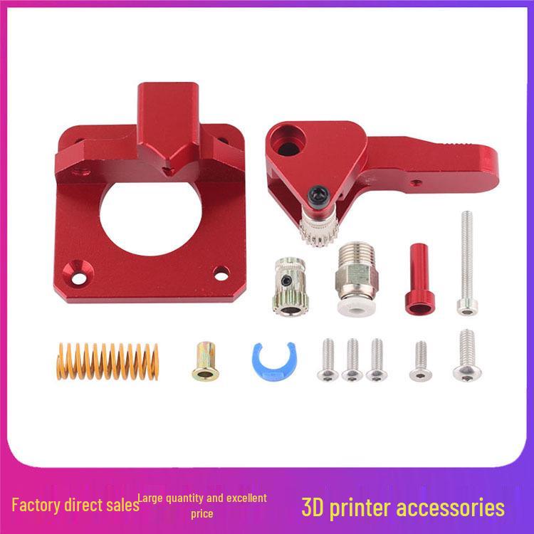 CR-10S PRO/Ender-3 Dual Pulley Extruder - Red