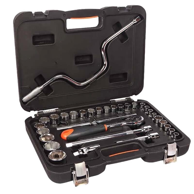 Gangdun 32-Piece 12.5mm Metric Socket Set