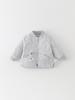 Infant Boys' Lightweight Cartoon Down Jacket, Class A, Autumn/Winter Warm Outerwear, White Duck Down 90