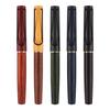 Original Wood Calligraphy Fountain Pen with 0.38mm Nib for Students - Rotary Ink Absorption, Ideal for Office & Gift Use