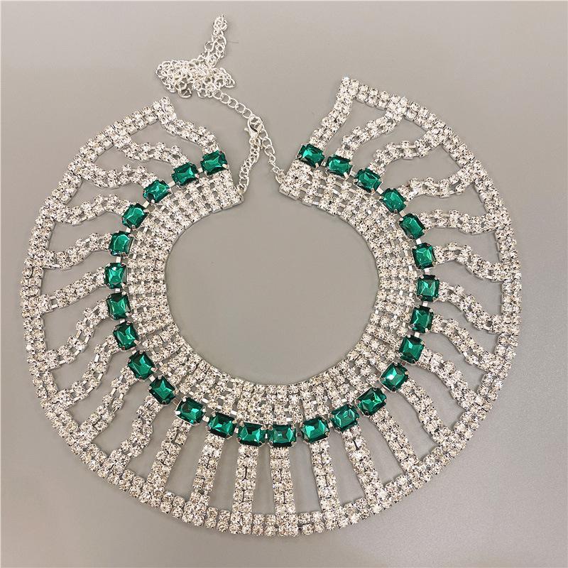 

Модная и минималистичная цепочка на шею со стразами, сексуальная цепочка для бара, ночного клуба, танцевального мяча, ожерелье, аксессуары, женские ювелирные аксессуары