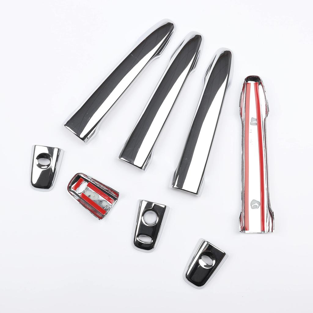Fujidrive Delica Chrome Door Handle Scratch Garnish D5 Cover, Resistant, Dress-Up (Late Model)