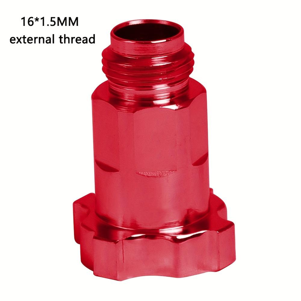 1pc Quick Connector Spray Gun Adapter 1pc Quick Connector Adapter Cup Adapter Joints 16X1.5 14X1 for Paint Gun Disposable Measuring Cup
