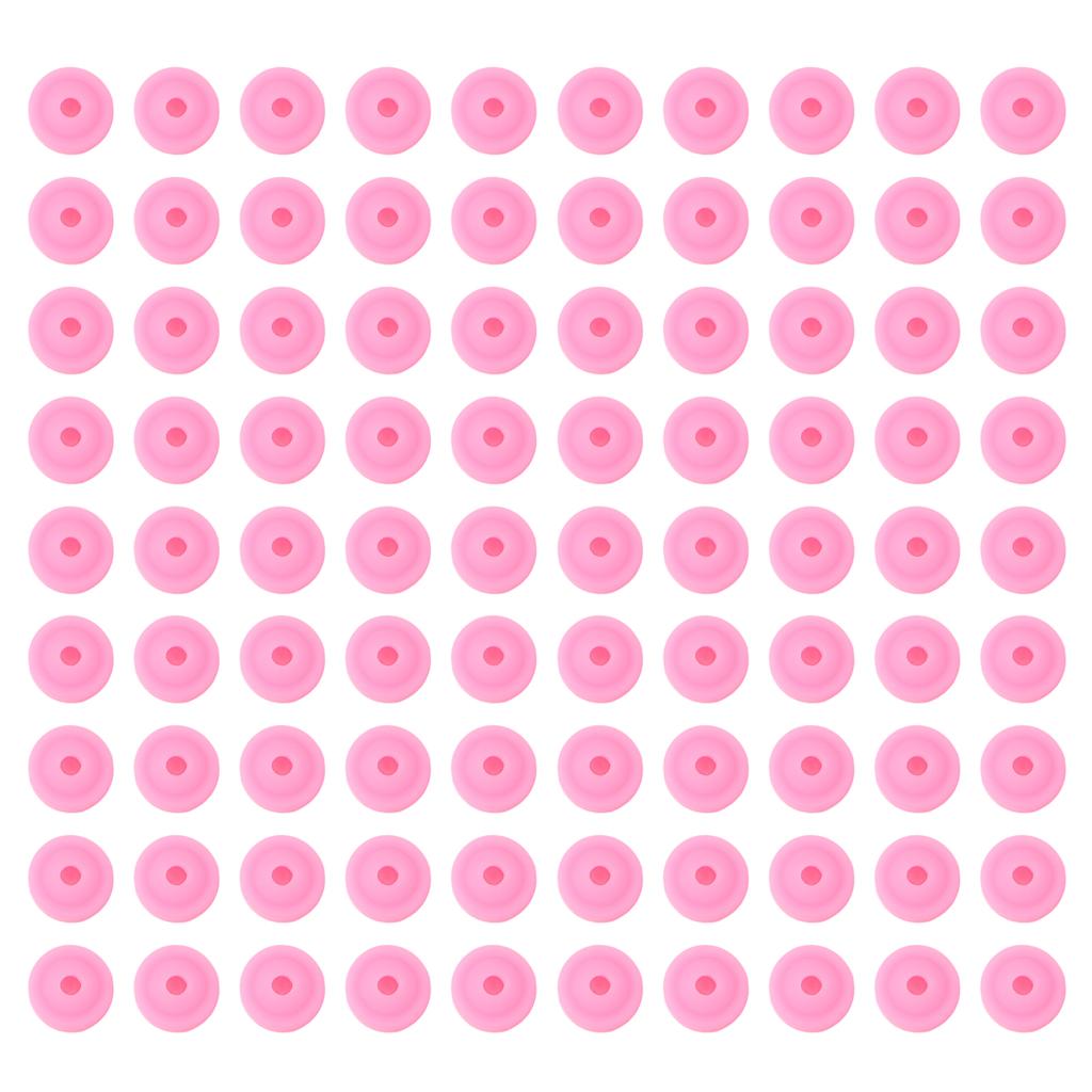 90pcs Nail Drill Bit Dust Cover Professional Electric Nail Filer Protectors Cap Nail Drill Bit Dust Collector for