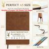English 2027 Schedule Planner Notepad 12 Months To-do List Notebook  School Office Supplies