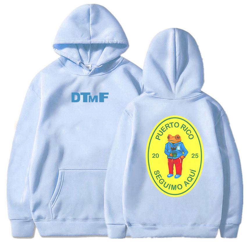2025 Album DTMF Debí Tirar Más Fotos Hoodies Bad Bunny Fashion Singer Print Sweatshirts Cartoon Bear Graphic Clothes for Women