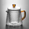 Qian Xing Hammered Glass Teapot with Filter