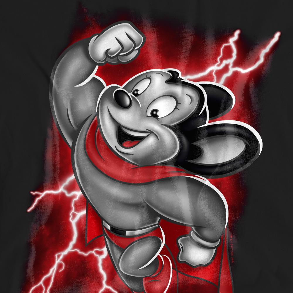 Mighty Mouse Unisex Adult Mighty Storm T-Shirt