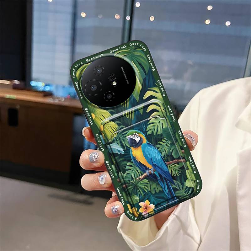 Waterproof Anti-dust Phone Case For TCL 50 Nxtpaper 5G/50Pro Nxtpaper 5G TPU Back Cover Soft Case Card Slot Card Bag