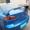 Pentru Mitsubishi LANCER EVO Spoiler Negru 2008 până la 2015 Material ABS Culoare Grund Decorare Aripă Coadă Mașină Spoiler Aripi Portbagaj Spate