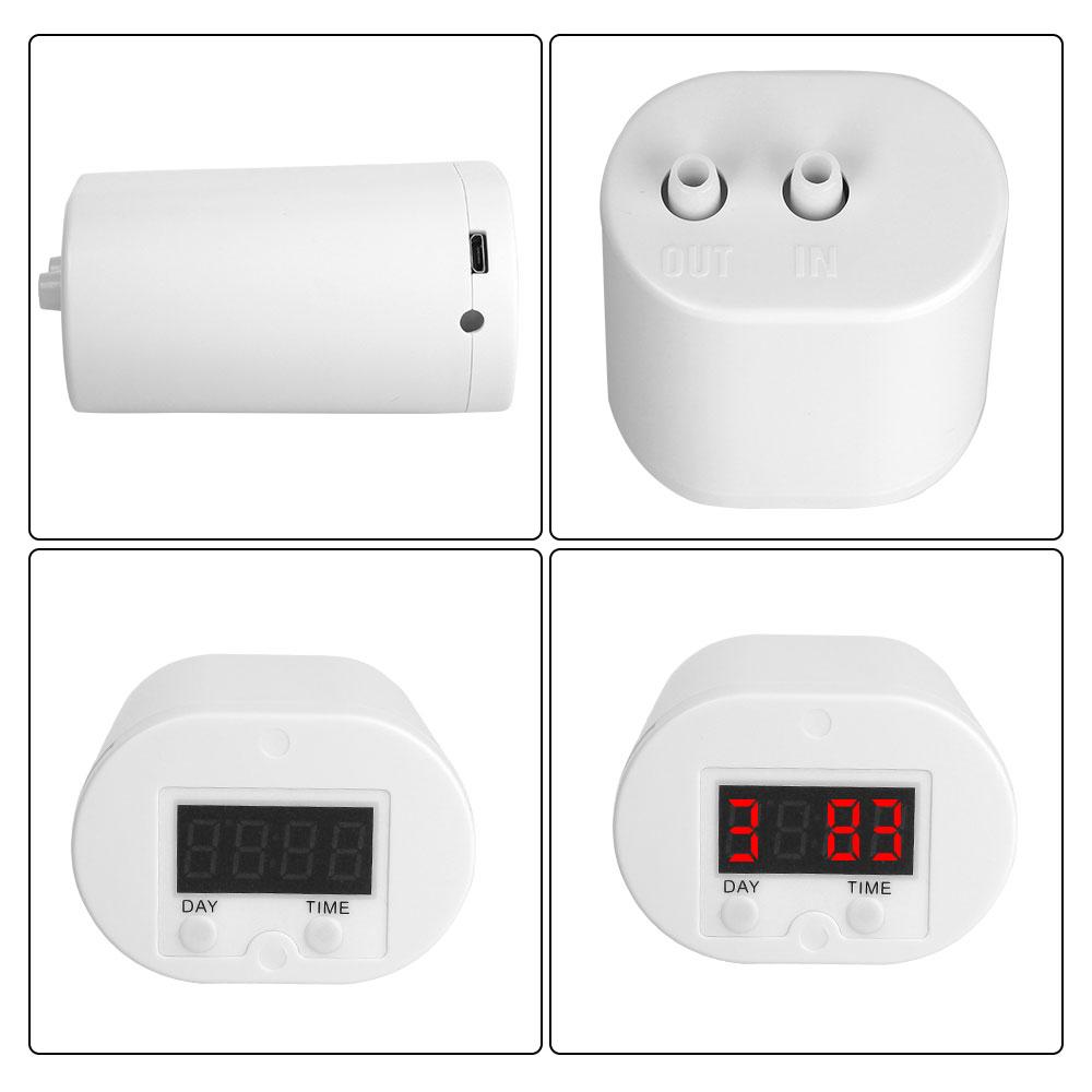 Automatic Watering Pump Controller 8/4/2 Head Outdoor Drip Irrigation Device Pump Timer System Flower Plant Home Sprinkler