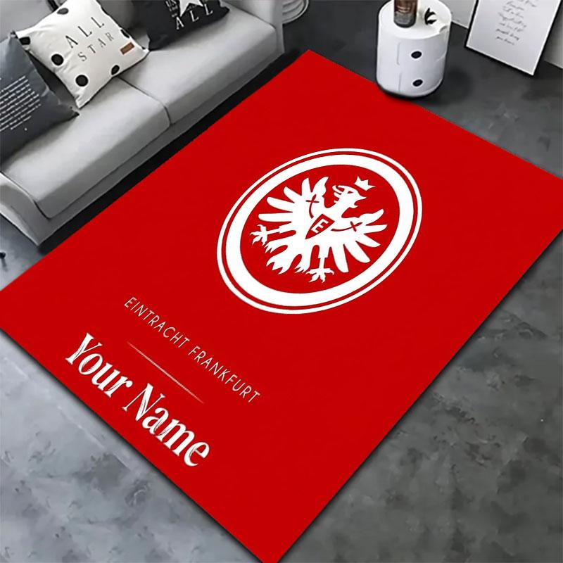 Eintracht Frankfurt Custom Name Carpet Rug for Living Room Bedroom Home Sofa Decoration,Kids play Non-slip Floor Mat