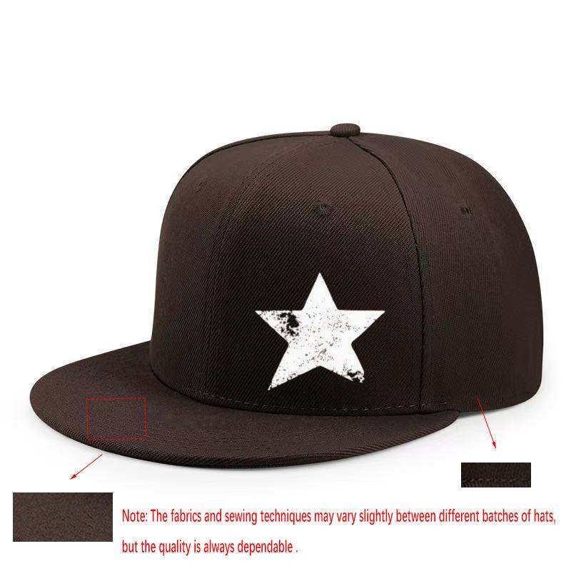 Unisex Light Panel Adjustable Peaked Cap Versatile Casual Flat Brim Hat