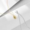 Hip Hop Ins Style Zircon Fatima Hand Pendant Necklace Unique Clavicle Chain Women