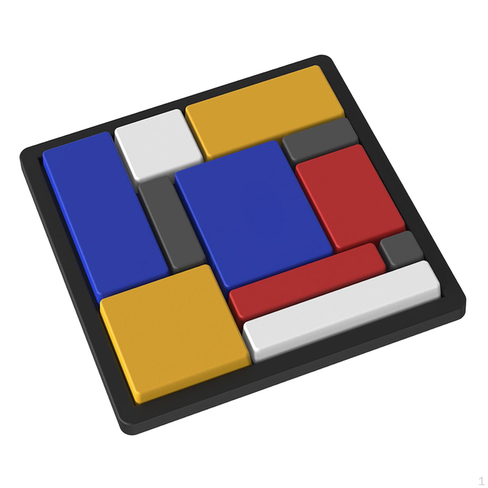 

Block Puzzle Handheld Game Thinking Training Brain Teaser Board Games for 6+ Ages Kids Lovers Teens