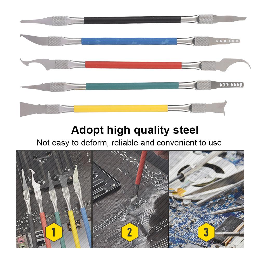 5PCS Repair Tools Mainboard Chip Disassemble Removal Accessories Kit for Mobile Phone5PCS