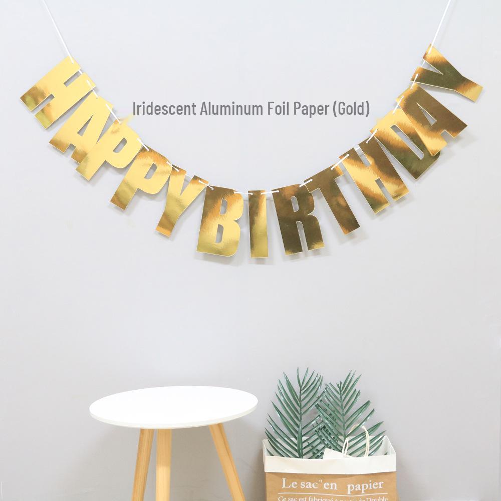 Colorful Happy Birthday Banner - Children's Party Decoration