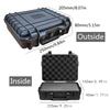 1pc Safety Instrument Tool Box Waterproof Hard Carry Case Bag Tool Case Sponge Protective Tool Storage Box Shockproof Hard Case