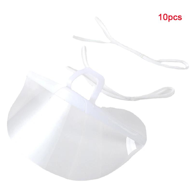 Kitchen Restaurant Transparent Masks Permanent Anti Fog Catering Food Hotel Plastic Masks Kitchen Tools
