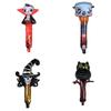 Owls Pumpkin Inflatable Stick Pumpkin Ghost Aluminum Foil Balloon Roll Skull Handheld Stick  Bar